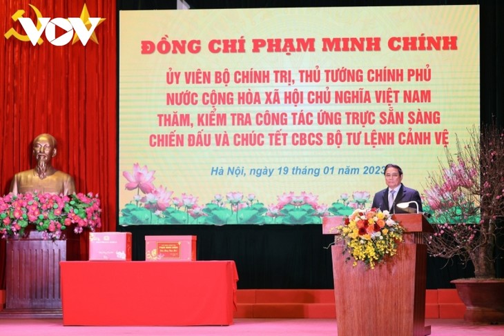 Thủ tướng thăm, chúc tết cán bộ chiến sĩ Bộ Tư lệnh Cảnh vệ - ảnh 2