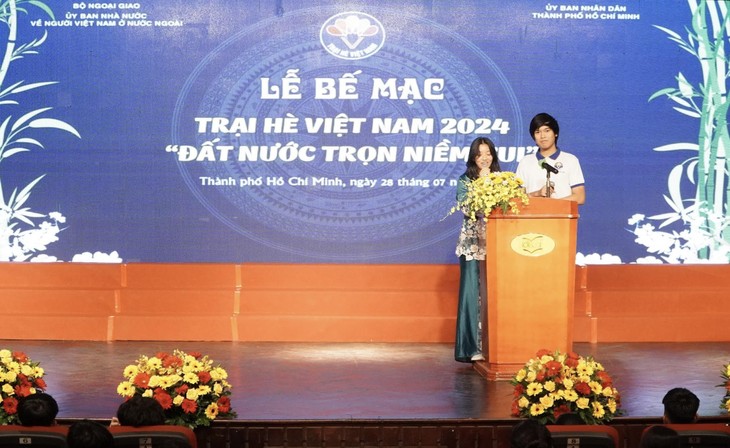 Bế mạc Trại hè Việt Nam 2024: Rực rỡ sắc màu và tràn đầy cảm xúc - ảnh 5