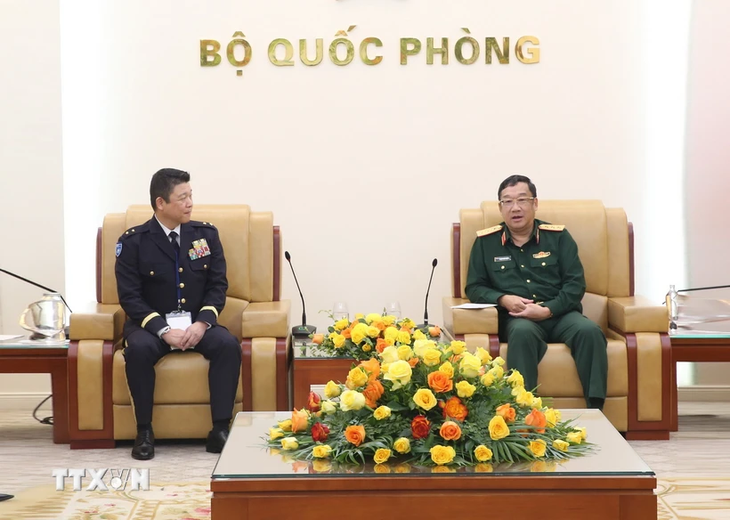 Tăng cường quan hệ hữu nghị, hợp tác giữa cán bộ, sĩ quan Bộ Quốc phòng Việt Nam - Nhật Bản - ảnh 1