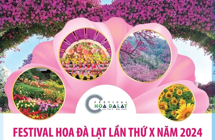 Festival Hoa Đà Lạt lần thứ X - năm 2024, bản giao hưởng sắc màu - ảnh 1