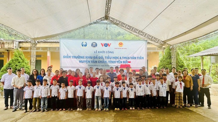 Khởi công xây dựng điểm trường Đá Đỏ - Rút ngắn quãng đường đến trường cho trẻ em vùng cao - ảnh 9