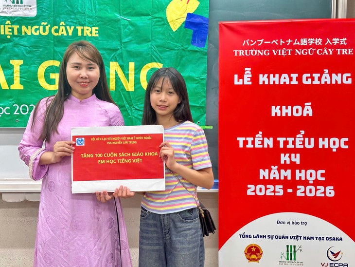Khai giảng trạm trường Sakai: Tiếp tục lan tỏa tình yêu tiếng Việt trong cộng đồng kiều bào tại Kansai - ảnh 5