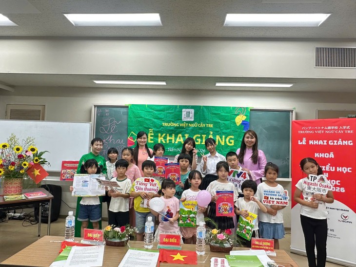 Khai giảng trạm trường Sakai: Tiếp tục lan tỏa tình yêu tiếng Việt trong cộng đồng kiều bào tại Kansai - ảnh 1