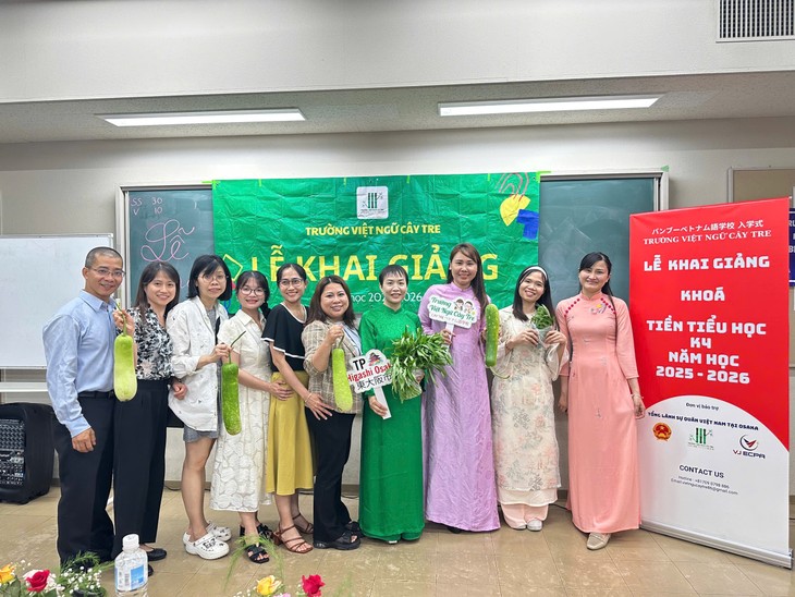 Khai giảng trạm trường Sakai: Tiếp tục lan tỏa tình yêu tiếng Việt trong cộng đồng kiều bào tại Kansai - ảnh 4