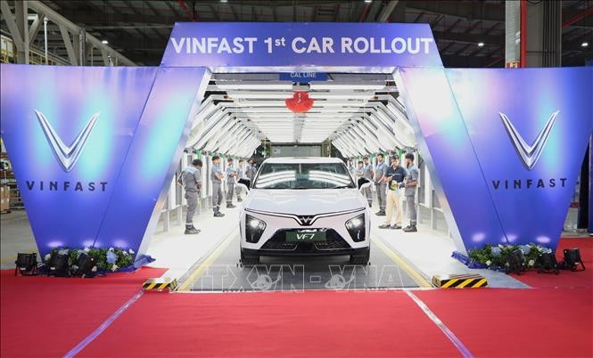 VinFast khánh thành nhà máy lắp ráp ô tô điện tại Ấn Độ - ảnh 1