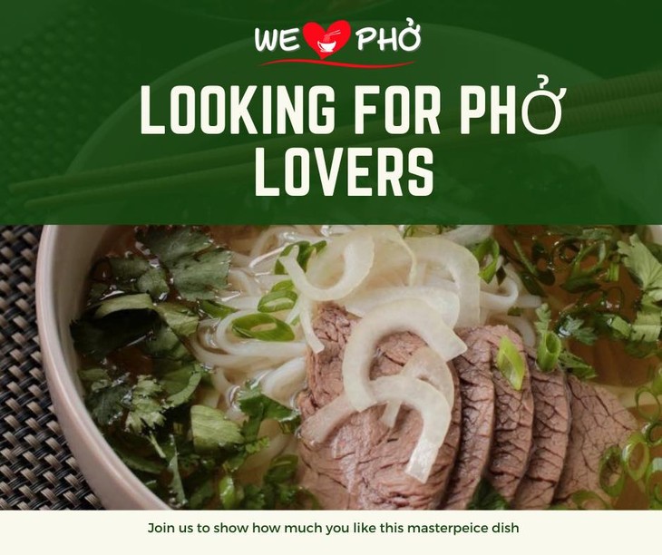 WE LOVE PHỞ -  Kết nối người Việt tại châu Âu - ảnh 1