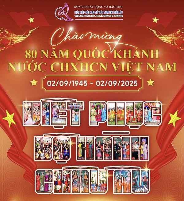 Ngày hội Việt phục bộ hành tại Châu Âu – hòa chung niềm tự hào dân tộc nhân kỷ niệm 80 năm Quốc khánh Việt Nam - ảnh 1