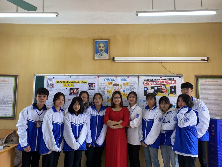Từ nỗi sợ thầm lặng đến dự án hành động: Hành trình chống bạo lực mạng của cô trò trường PTTH Hương Cần, Phú Thọ - ảnh 3