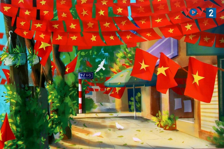 Khai mạc trưng bày tranh “Dân tộc tự hào”  - ảnh 1