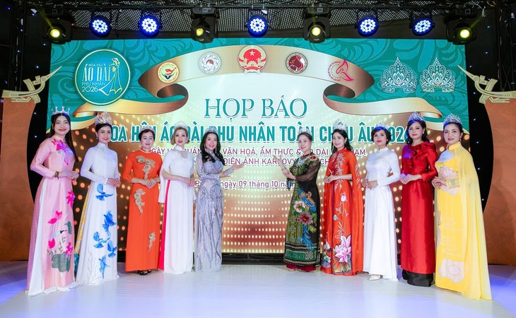 Hoa hậu Áo dài Phu nhân toàn Châu Âu 2026 – hứa hẹn một hành trình văn hóa đặc sắc - ảnh 1