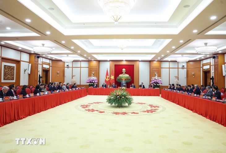 Phát biểu của Tổng Bí thư tại cuộc gặp các đại biểu dự Hội thảo Quốc tế Việt Nam học - ảnh 3