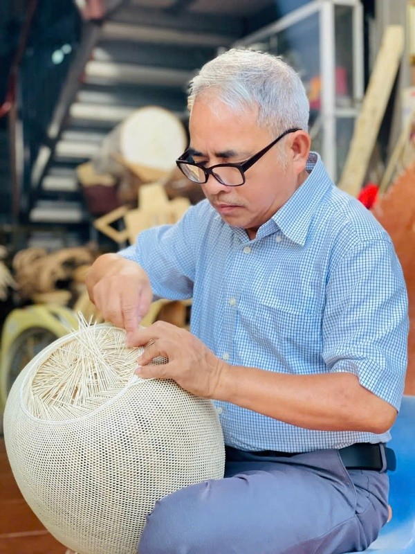 Người thổi hồn cho sản phẩm mây, tre Việt Nam ra thế giới - ảnh 3