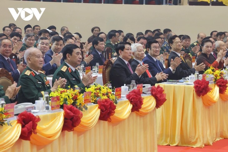 Chủ tịch nước Lương Cường dự Lễ kỷ niệm 80 năm Ngày truyền thống Lực lượng vũ trang Quân khu 7 - ảnh 2