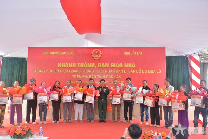 Hoàn thành 100% việc sửa chữa nhà ở hư hỏng do mưa lũ ở Nam Trung bộ - ảnh 2