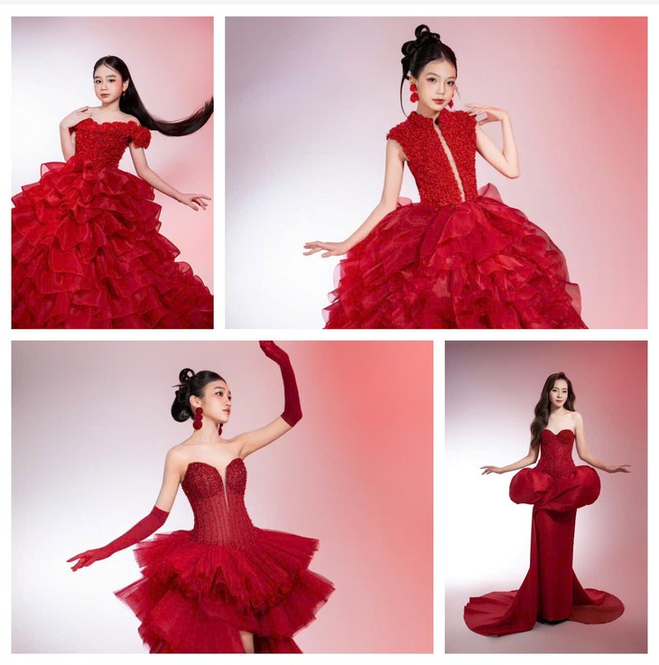 “Vũ Khúc Đam Mê” – bản hòa ca sắc đỏ chào năm mới 2026 của NTK Yến Ngô - ảnh 3