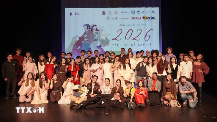 Xuân Bính Ngọ 2026: Tết cộng đồng ấm áp tại thành phố Tây Bắc nước Pháp - ảnh 1