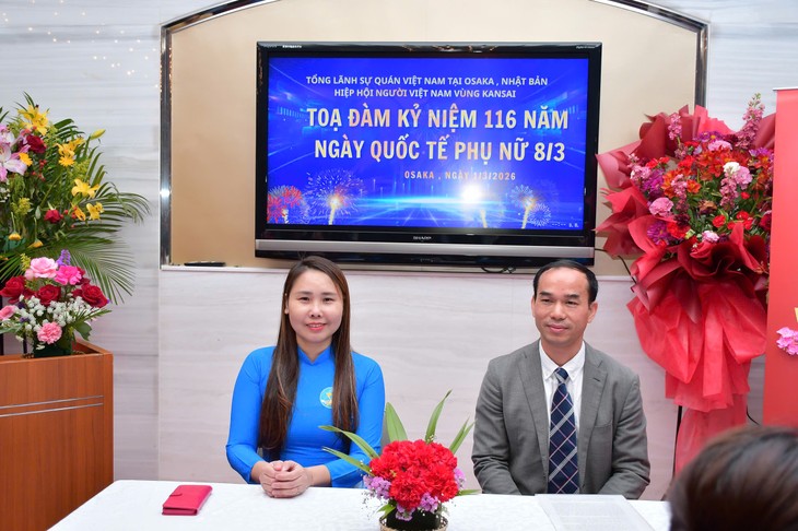 Osaka: Tọa đàm kỷ niệm Ngày Quốc tế Phụ nữ 8/3, phát động Tuần lễ Áo dài - ảnh 2