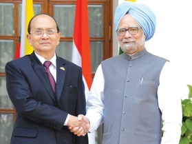 India dan Myanmar memperkuat kerjasama perdagangan - ảnh 1