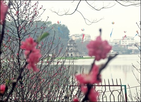 Pemandangan kota Hanoi sebelum Hari Raya Tet  - ảnh 6