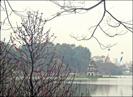 Pemandangan kota Hanoi sebelum Hari Raya Tet  - ảnh 7