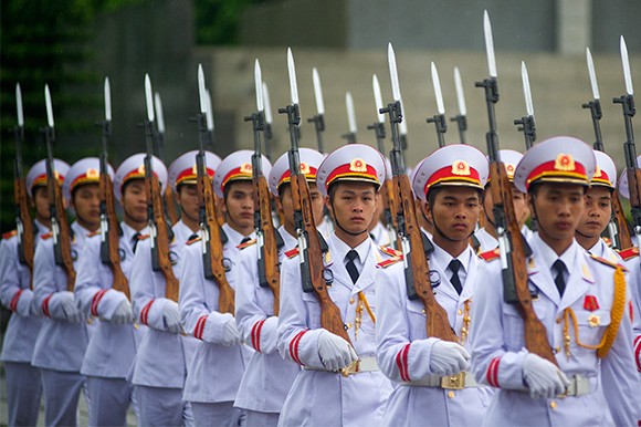 Upacara bendera di kepulauan Truong Sa - ảnh 2