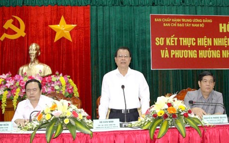 Propinsi-propinsi daerah dataran rendah sungai Mekong perlu memperhebat restrukturisasi pertanian - ảnh 1