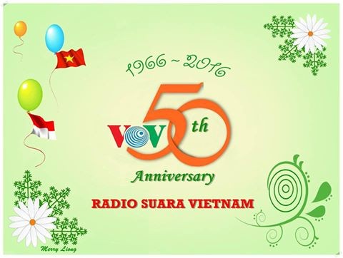 Ucapan selamat dari para pendengar sehubungan dengan HUT ke-50 Program Siaran Bahasa Indonesia - ảnh 1