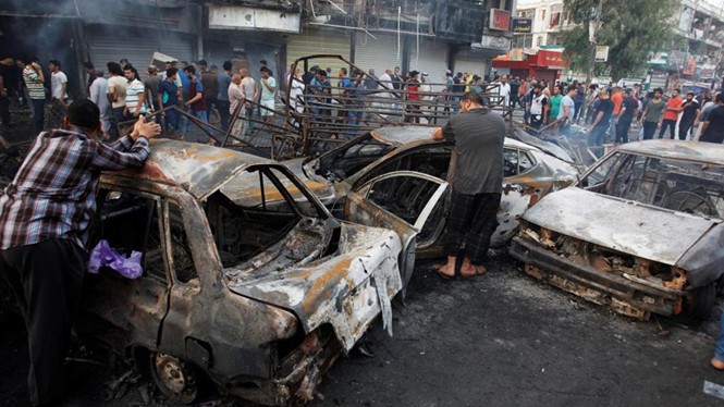 IS mengakui sebagai pelaku dari semua serangan di Baghdad - ảnh 1