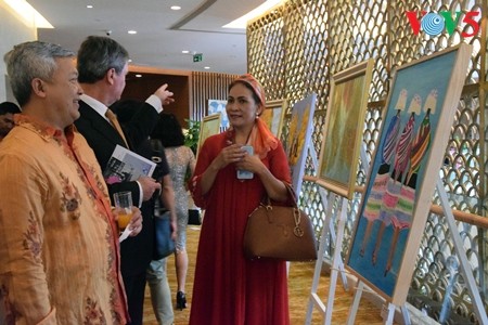  Pameran Internasional  “Dialog Kontemporer” di kota Hanoi - ảnh 12