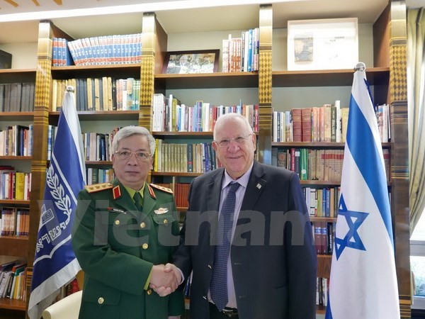 Deputi Menhan Vietnam, Nguyen Chi Vinh melakukan kunjungan kerja di Israel - ảnh 1