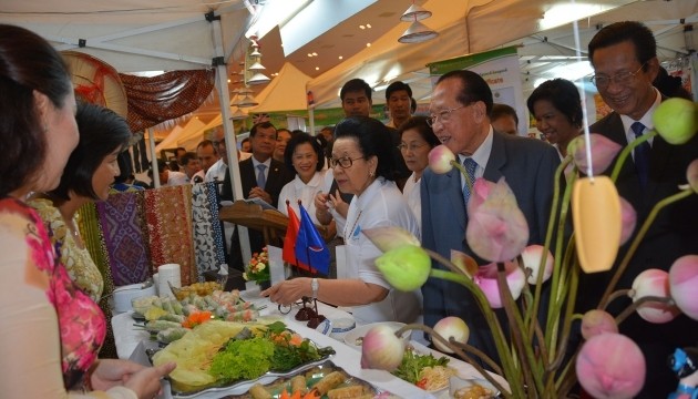 Festival kuliner ASEAN ke-2 diadakan di Kamboja - ảnh 1