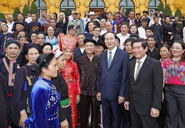 Memecahkan secara harmonis antara pelestarian, pengembangan pusaka budaya nasional dengan perkembangan sosial-ekonomi - ảnh 1