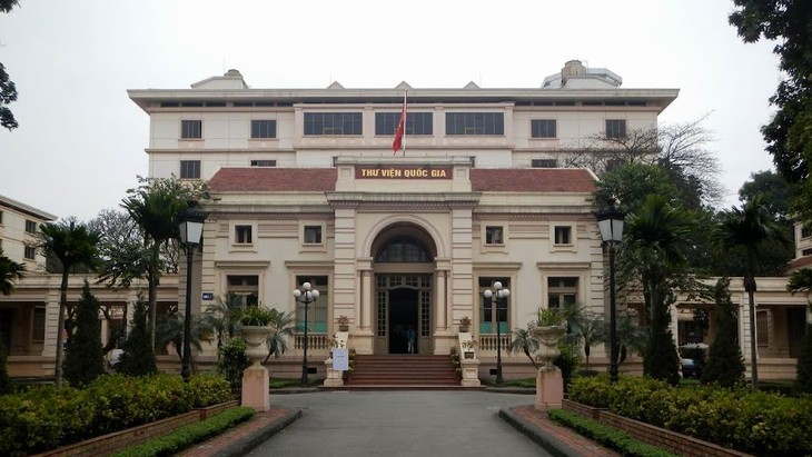 Penjelasan mengenai Perpustakaan Nasional di kota Hanoi - ảnh 1