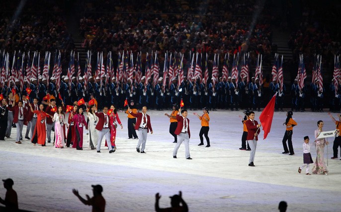 SEA Games 29: Pembukaan resmi Pesta olahraga yang paling besar di Asia Tenggara - ảnh 1