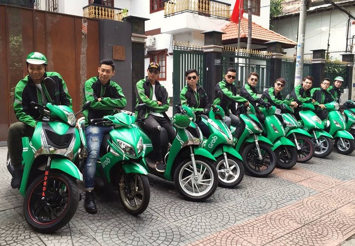 Penjelasan VOV tentang jasa layanan Grabbike di Vietnam - ảnh 1