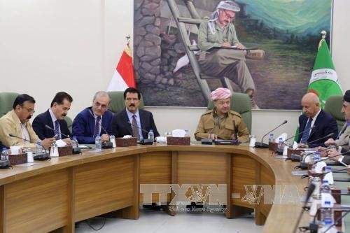  Irak: Pemerintahan Zona Otonomi orang Kurdi menerima semua syarat berdialog - ảnh 1