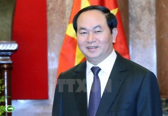  Kedubes Vietnam di India melakukan jumpa pers tentang kunjungan Presiden Tran Dai Quang - ảnh 1