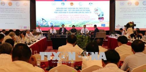 Forum tentang pengembangan etnis minoritas  tahun 2018 - ảnh 1