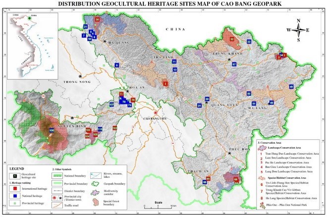 Keindahan yang megah dari Geopark Global  Gunung dan Sungai  Cao Bang - ảnh 15