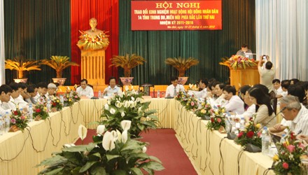 Northern provinces exchange experiences of People’s Council operation  - ảnh 1