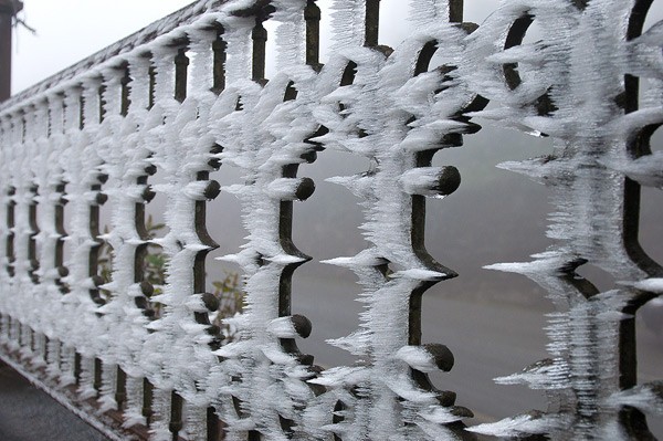 Snow ice at O Qui Ho mountain pass  - ảnh 5