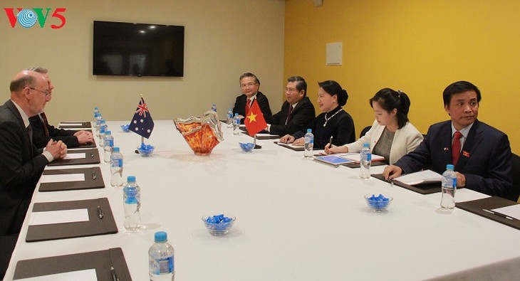 NA Chairwoman calls for celebrations of 45th anniversary of diplomatic ties with Australia - ảnh 1