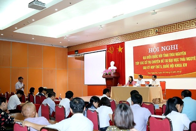 Deputy Prime Minister meets voters in Thai Nguyen  - ảnh 1