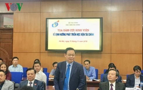 Deputy PM calls on Academy of Finance to establish financial initiative network - ảnh 1