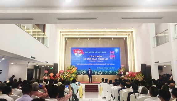 Vietnam Blind Association marks 50th anniversary  - ảnh 1