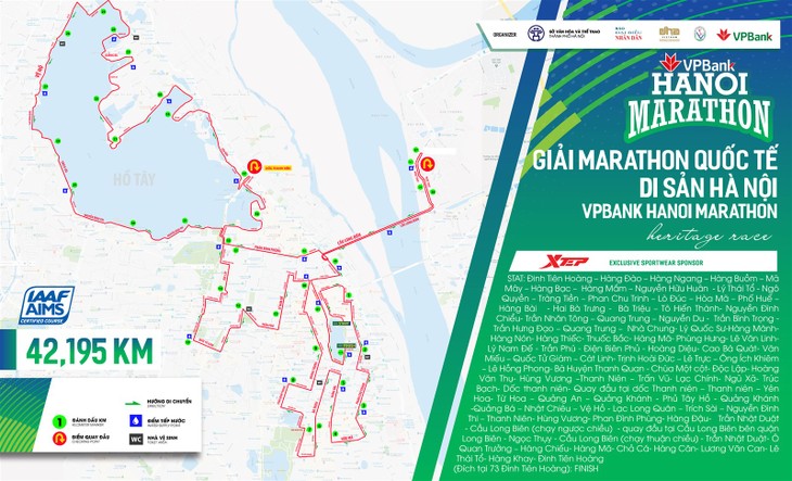 VPBank Hanoi Marathon announced  - ảnh 1