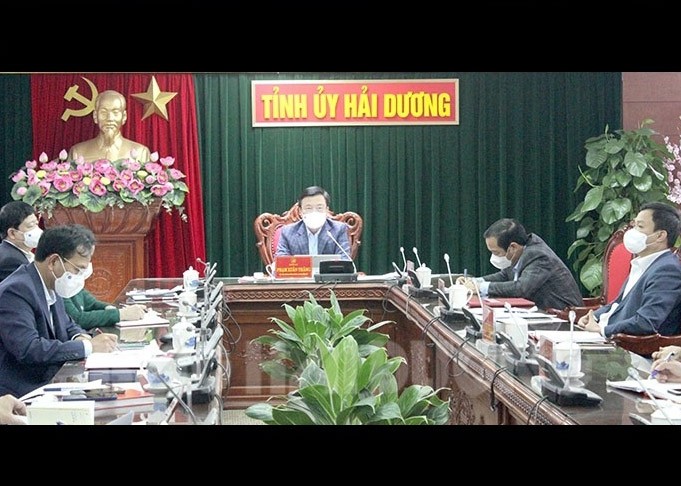 Social distancing imposed in Hai Duong as COVID-19 spreads - ảnh 1