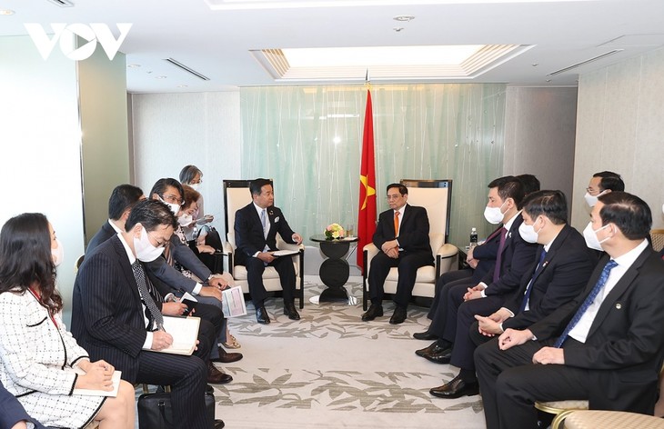 Prime Minister receives major Japanese economic groups and investors  - ảnh 1