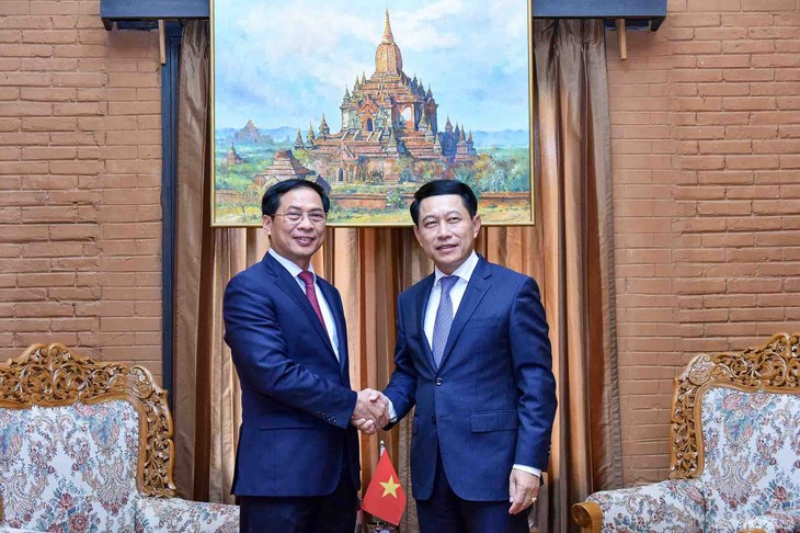 FMs of Vietnam, Laos, Thailand, Cambodia meet ahead of  Mekong-Lancang meeting - ảnh 1