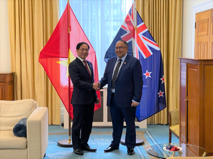 FM meets Speaker of New Zealand’s House of Representatives  - ảnh 1